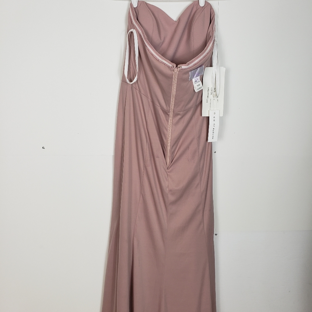 Hayley Paige occasions 5817 Dusty Rose size 8 - Picture 14 of 15